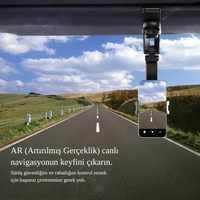 1080  ∘   Katlanabilir Çok Amaçlı Telefon Tutucu | Kaymaz Timsah Çene | Güneşlik, Dikiz Aynası, Direksiyon ve Masaüstü Uyumlu