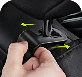 Patentli | Gevşemeyen Otomatik Ayarlı Araç Koltuk Arkası Askı Aparatı